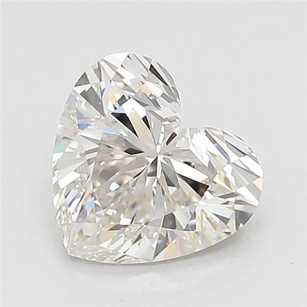 1.62ct G VS1 Rare Carat Ideal Cut Heart Lab Grown Diamond