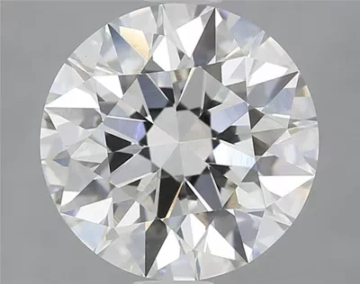 3.25ct H VS2 Rare Carat Ideal Cut Round Diamond