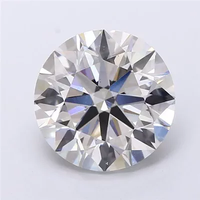 4.00ct G VS2 Rare Carat Ideal Cut Round Lab Grown Diamond