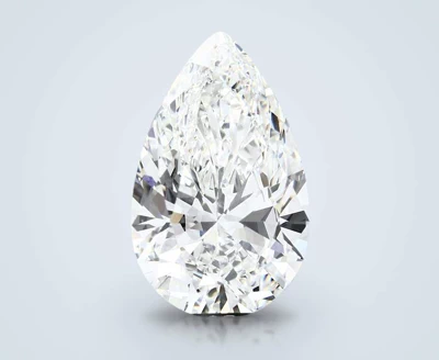 12.08ct F VVS2 Rare Carat Ideal Cut Pear Lab Grown Diamond