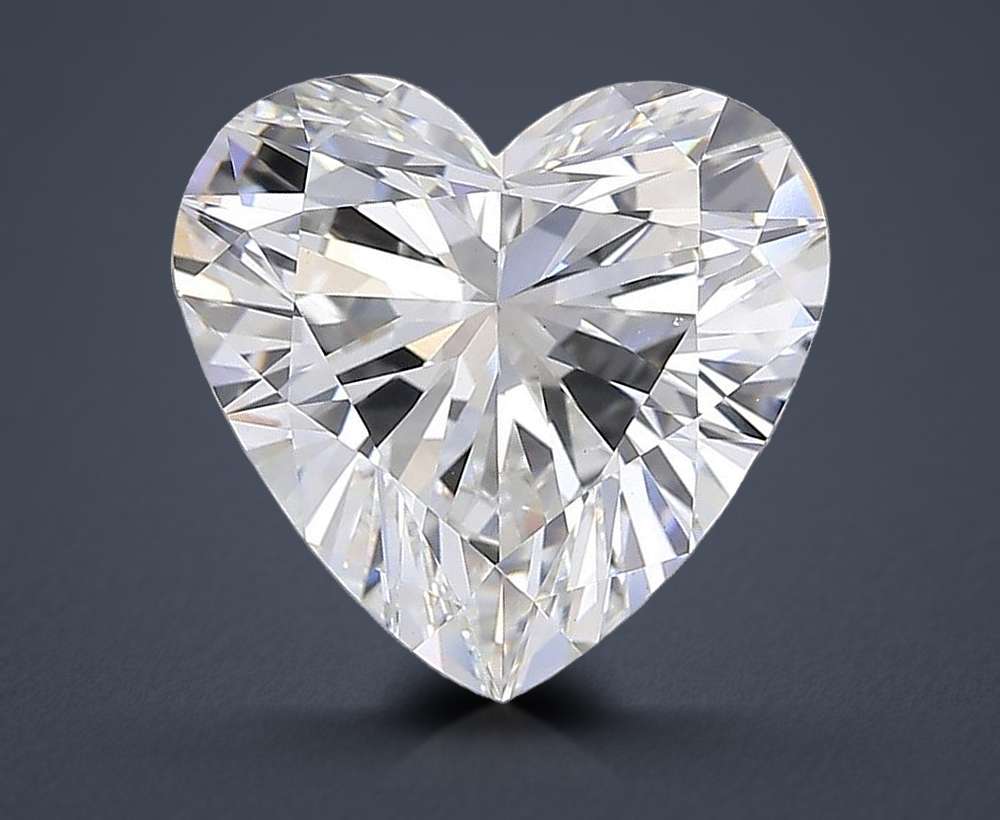7.72ct G VS1 Rare Carat Ideal Cut Heart Lab Grown Diamond