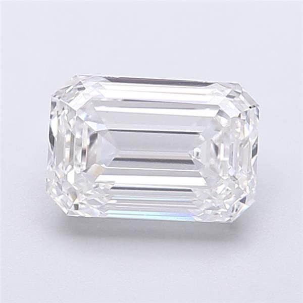 2.01ct D VS1 Excellent Cut Emerald Lab Grown Diamond