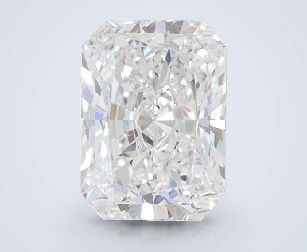 1.45ct D VVS2 Rare Carat Ideal Cut Radiant Lab Grown Diamond