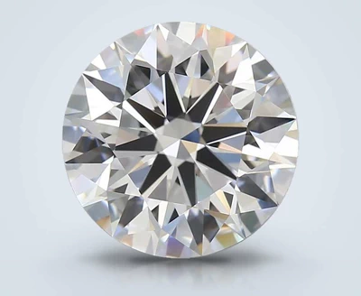6.14ct D VVS1 Rare Carat Ideal Cut Round Lab Grown Diamond