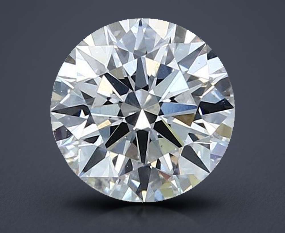1.54ct E VS1 Rare Carat Ideal Cut Round Lab Grown Diamond