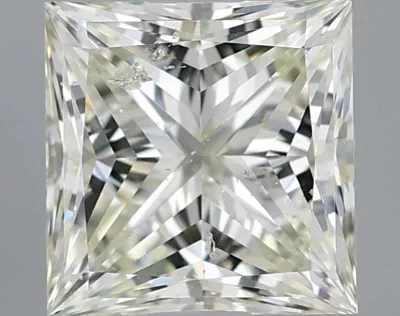 2.01ct K SI2 Excellent Cut Princess Diamond