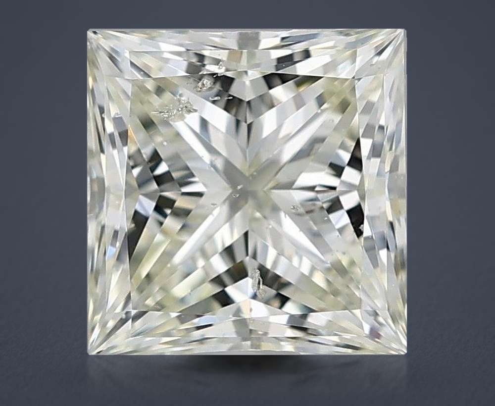 2.01ct K SI2 Excellent Cut Princess Diamond
