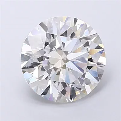 4.05ct F VVS2 Rare Carat Ideal Cut Round Lab Grown Diamond