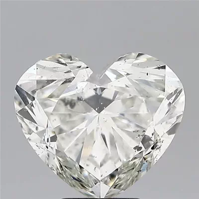5.05ct J SI2 Excellent Cut Heart Diamond
