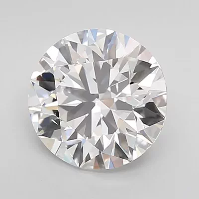 2.00ct D VS2 Excellent Cut Round Lab Grown Diamond