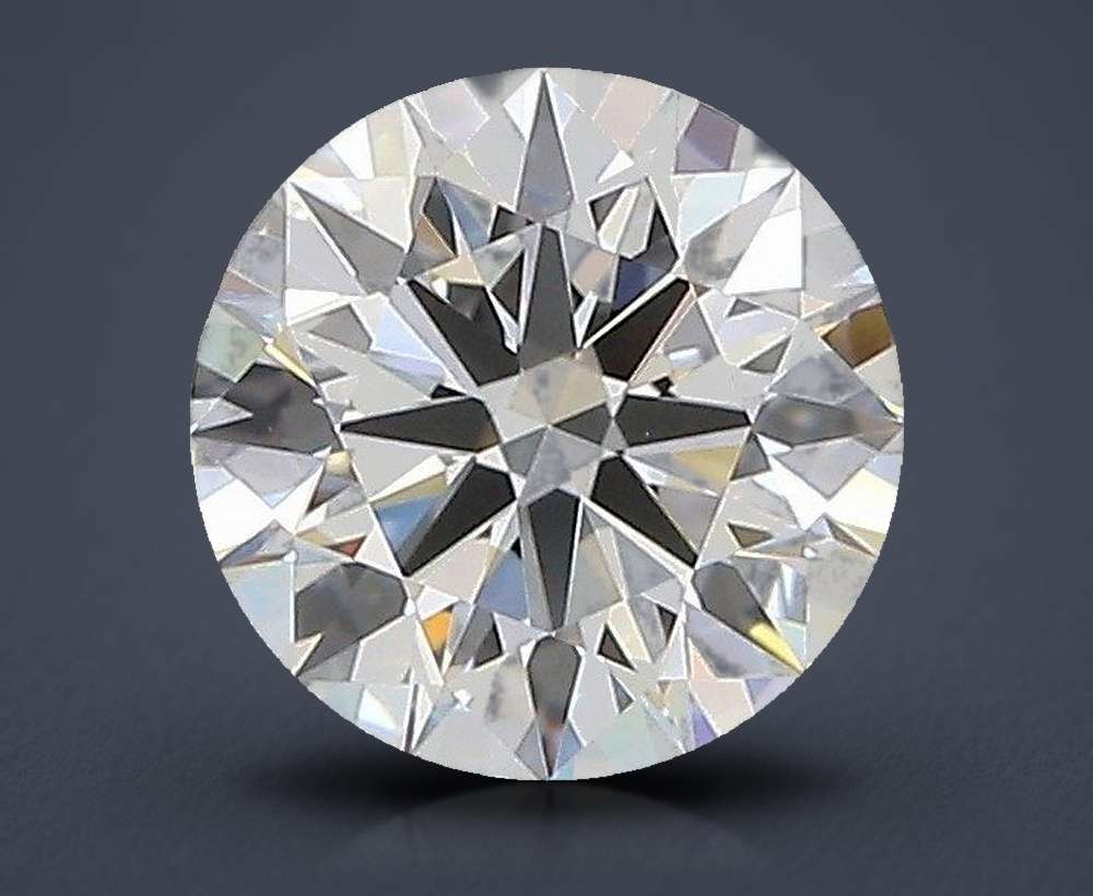 1.24ct D VS1 Rare Carat Ideal Cut Round Lab Grown Diamond