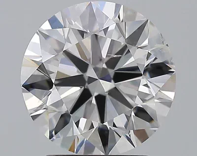 2.50ct F SI2 Rare Carat Ideal Cut Round Diamond