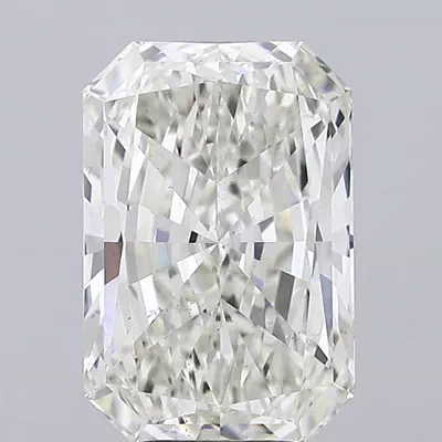 5.15ct H VS2 Rare Carat Ideal Cut Radiant Lab Grown Diamond