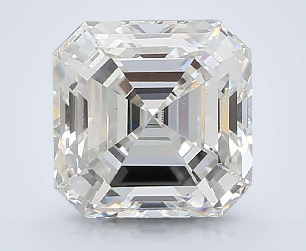 2.21ct E VS1 Very Good Cut Asscher Lab Grown Diamond
