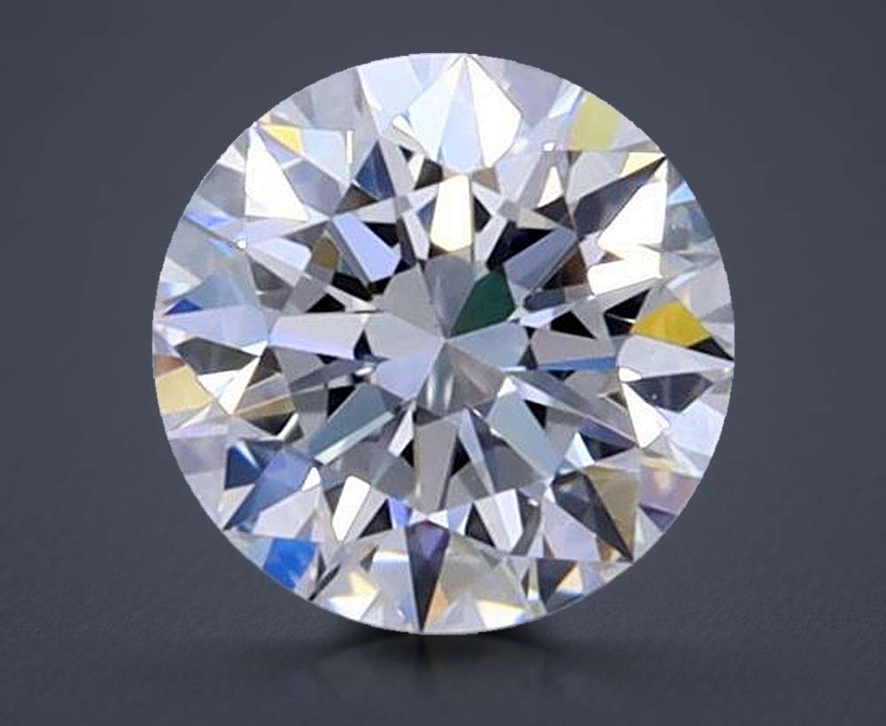 0.31ct D VS2 Rare Carat Ideal Cut Round Diamond