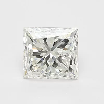 1.72ct I SI2 Good Cut Princess Diamond