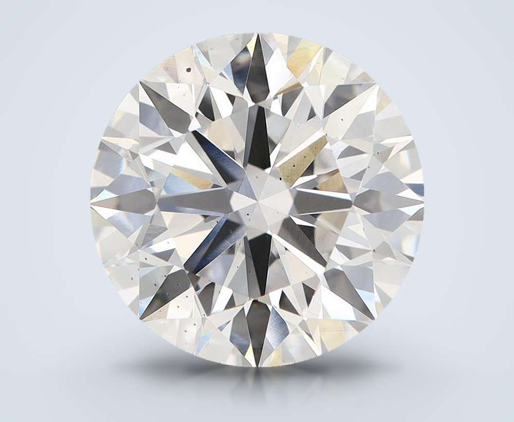 8.14ct F SI1 Rare Carat Ideal Cut Round Lab Grown Diamond