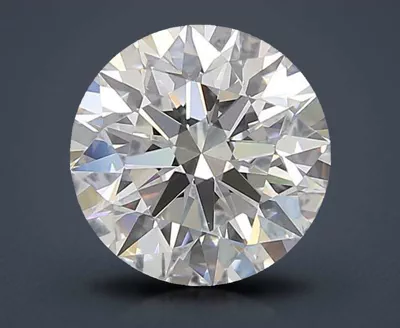 3.01ct F VVS2 Very Good Cut Round Lab Grown Diamond