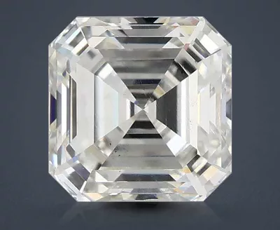 1.04ct E VS2 Rare Carat Ideal Cut Asscher Lab Grown Diamond