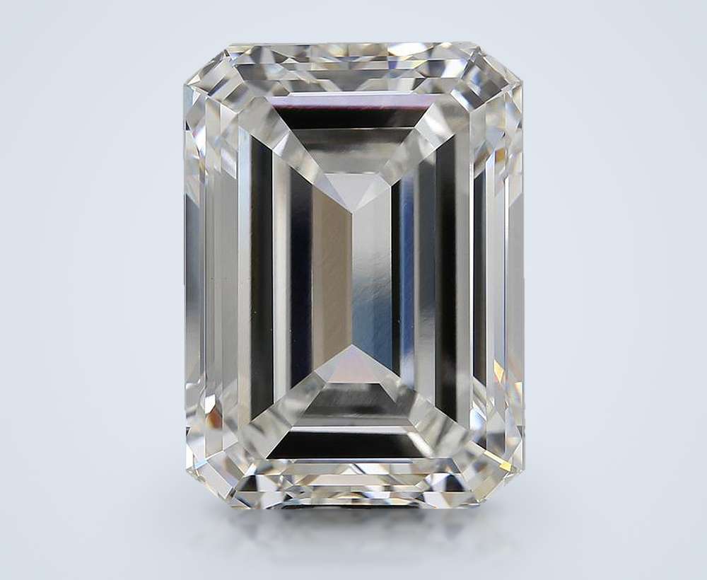 20.07ct F VS1 Rare Carat Ideal Cut Emerald Lab Grown Diamond