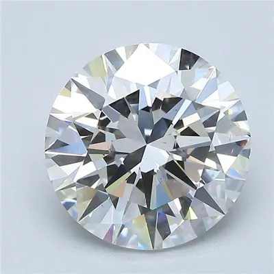 3.50ct H VS2 Rare Carat Ideal Cut Round Diamond