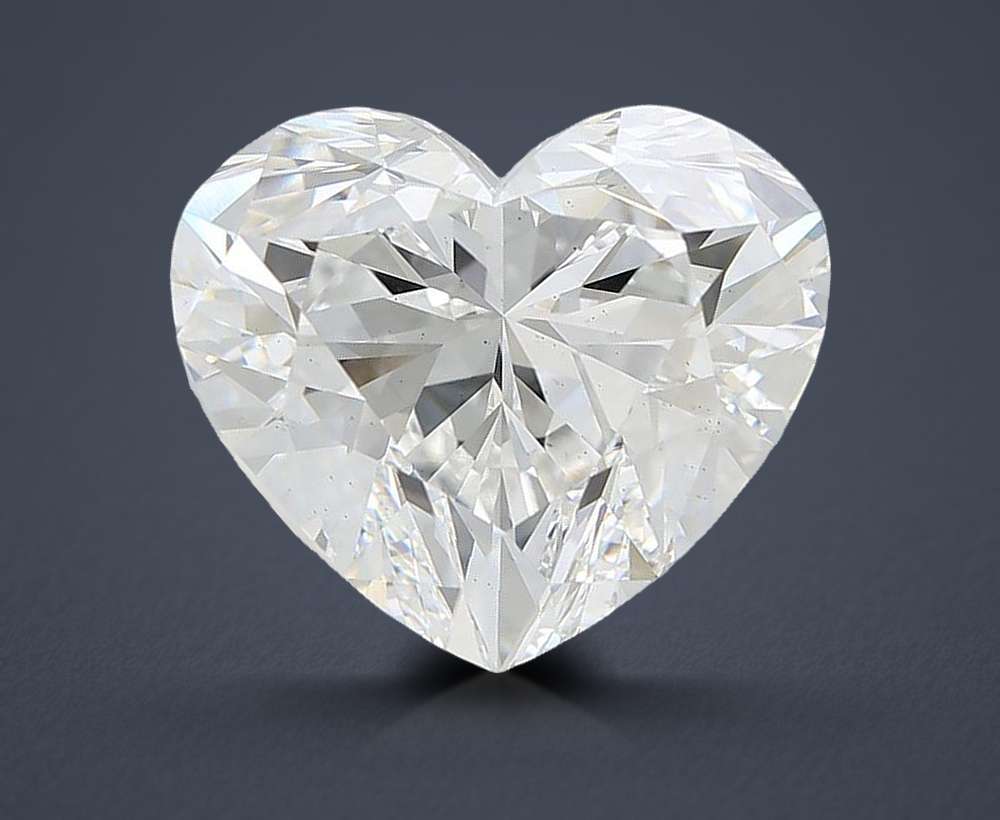 10.53ct E VS2 Rare Carat Ideal Cut Heart Lab Grown Diamond