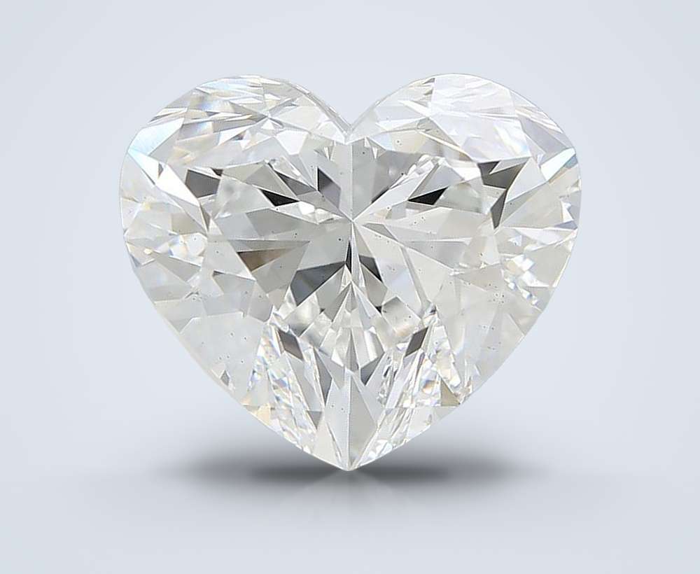 10.53ct E VS2 Rare Carat Ideal Cut Heart Lab Grown Diamond