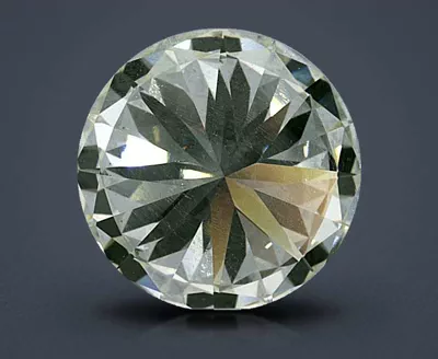 3.21ct K VS2 Rare Carat Ideal Cut Round Diamond