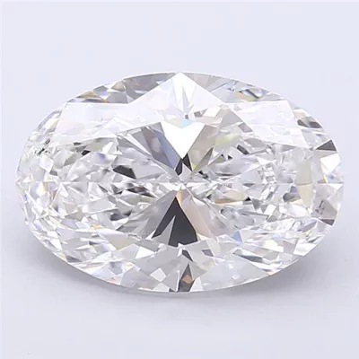 1.71ct E VS2 Rare Carat Ideal Cut Oval Lab Grown Diamond