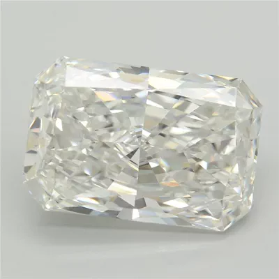 9.78ct F VVS2 Rare Carat Ideal Cut Radiant Lab Grown Diamond
