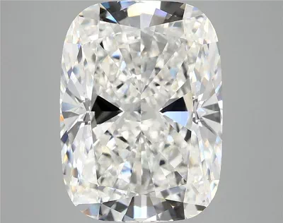 7.26ct F VVS2 Rare Carat Ideal Cut Cushion Lab Grown Diamond