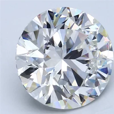 7.10ct F VS2 Rare Carat Ideal Cut Round Diamond
