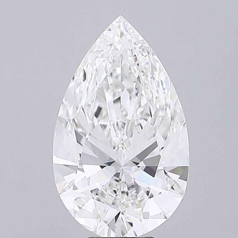 10.09ct F VVS2 Rare Carat Ideal Cut Pear Lab Grown Diamond