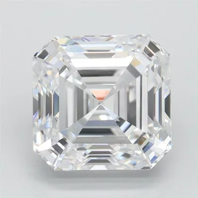 2.10ct D VVS1 Rare Carat Ideal Cut Asscher Lab Grown Diamond