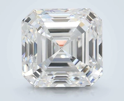 2.10ct D VVS1 Rare Carat Ideal Cut Asscher Lab Grown Diamond