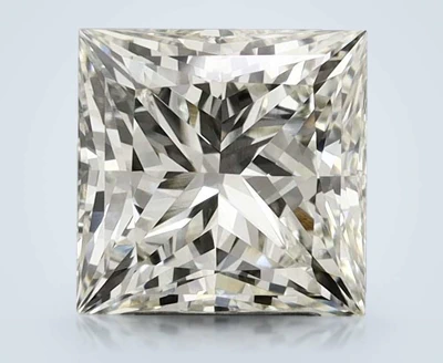 3.08ct J VVS2 Rare Carat Ideal Cut Princess Lab Grown Diamond