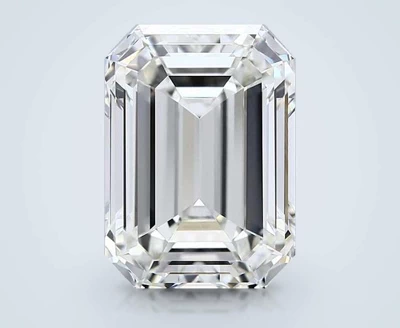 5.51ct K VVS1 Rare Carat Ideal Cut Emerald Diamond