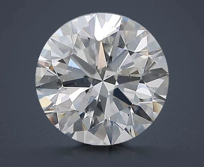 3.01ct H SI2 Rare Carat Ideal Cut Round Diamond