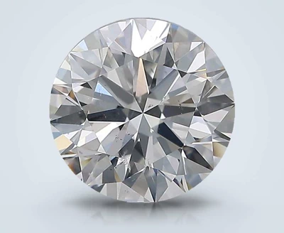 3.01ct H SI2 Rare Carat Ideal Cut Round Diamond