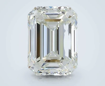 3.02ct K VS1 Rare Carat Ideal Cut Emerald Diamond