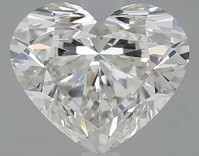 2.02ct H SI1 Rare Carat Ideal Cut Heart Diamond