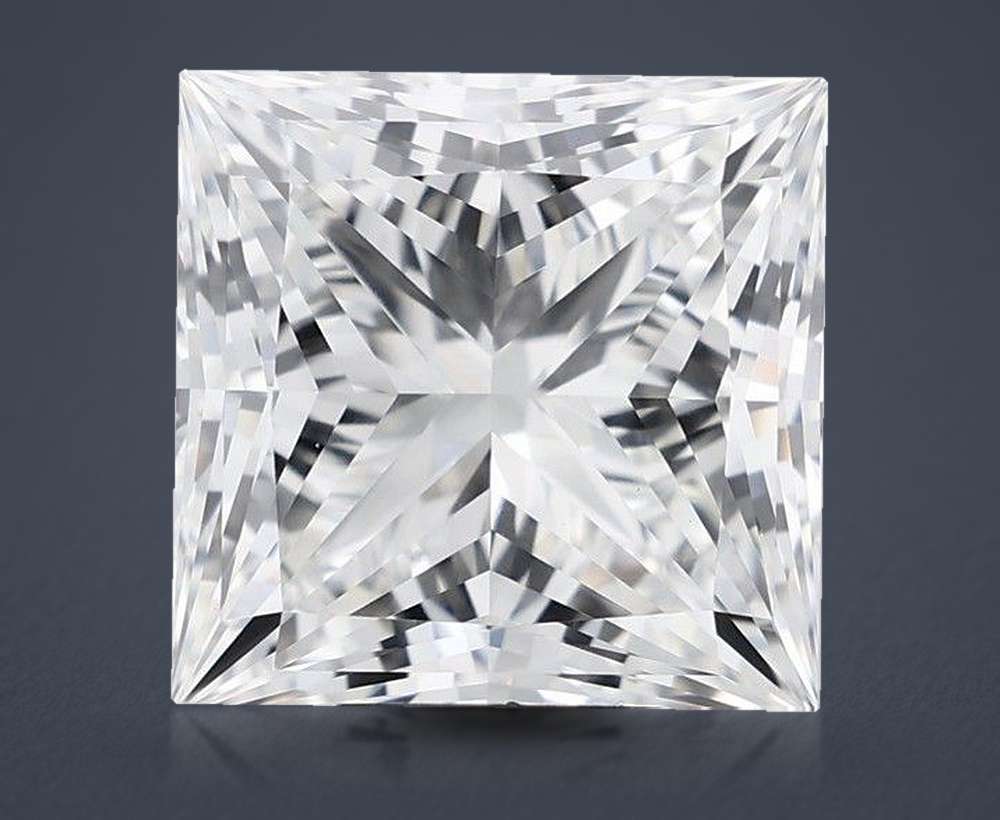 10.09ct G VS1 Rare Carat Ideal Cut Princess Lab Grown Diamond