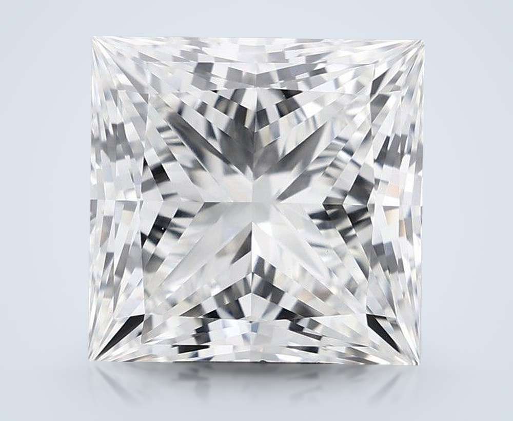 10.09ct G VS1 Rare Carat Ideal Cut Princess Lab Grown Diamond