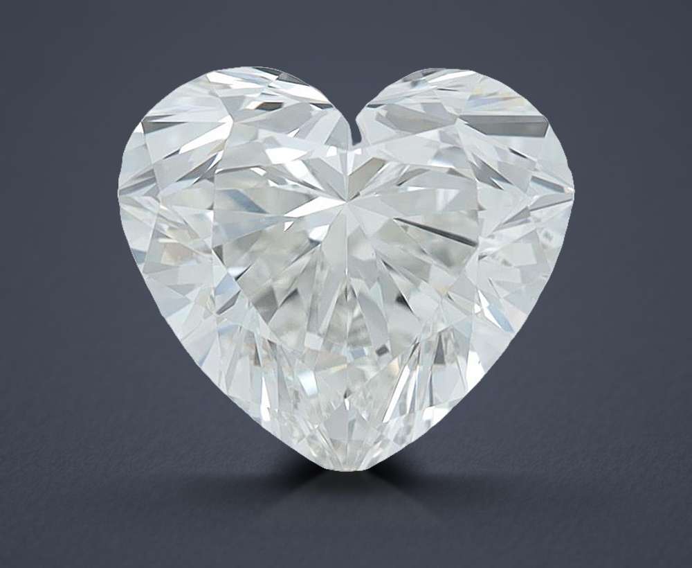 2.36ct G VS1 Rare Carat Ideal Cut Heart Lab Grown Diamond