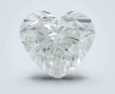 2.36ct G VS1 Rare Carat Ideal Cut Heart Lab Grown Diamond