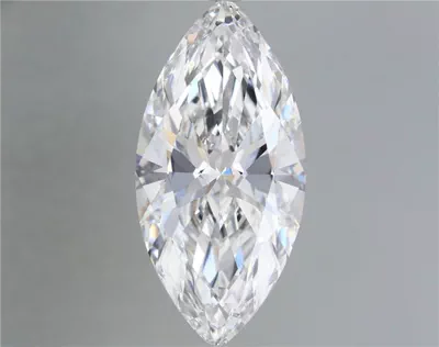 6.92ct F VVS2 Rare Carat Ideal Cut Marquise Lab Grown Diamond