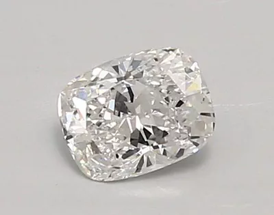 0.69ct D VVS2 Rare Carat Ideal Cut Cushion Lab Grown Diamond