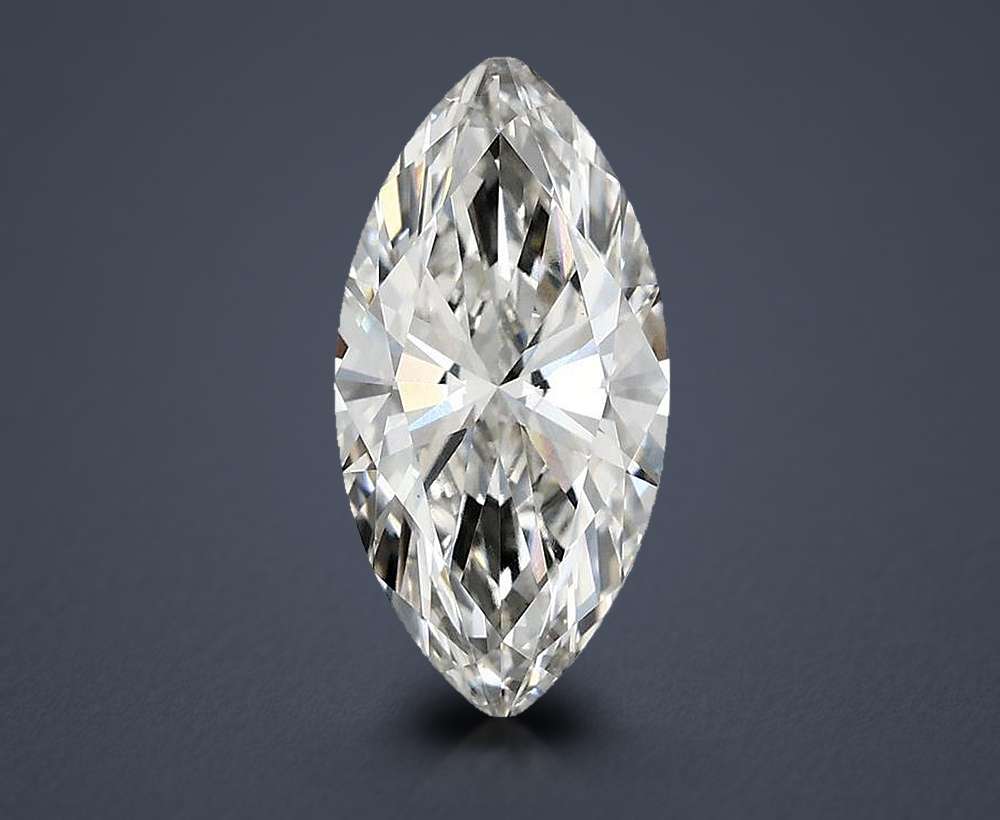 2.55ct G VS1 Rare Carat Ideal Cut Marquise Lab Grown Diamond