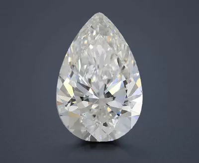 3.02ct E VS2 Rare Carat Ideal Cut Pear Lab Grown Diamond