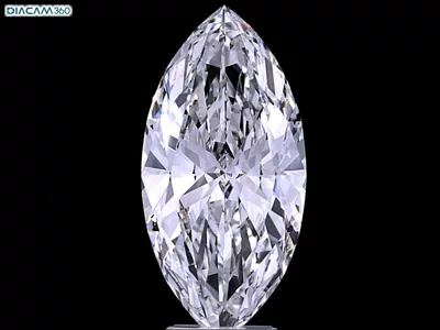 5.06ct G VVS2 Rare Carat Ideal Cut Marquise Diamond